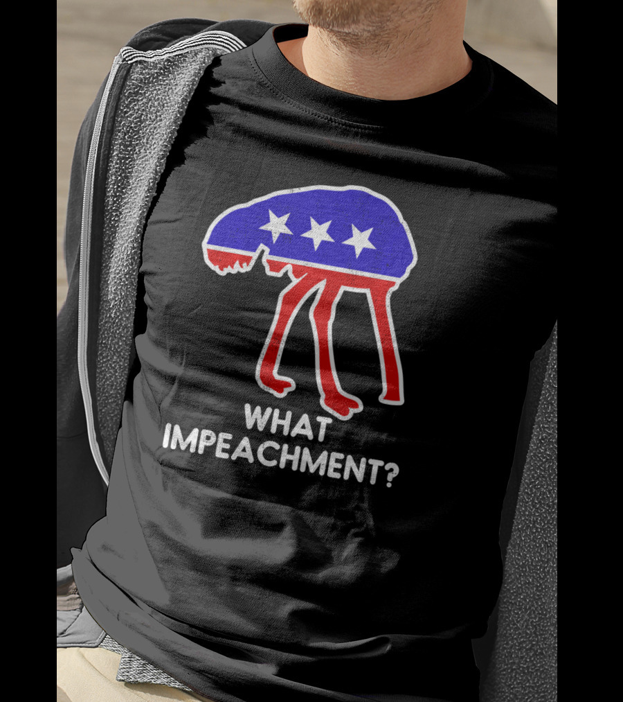 What Impeachment Ostrich Stars Republican T-Shirt
