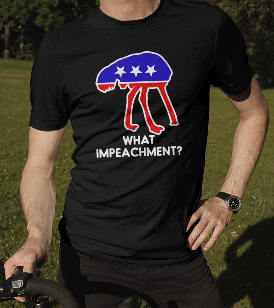 What Impeachment Ostrich Stars Republican T-Shirt