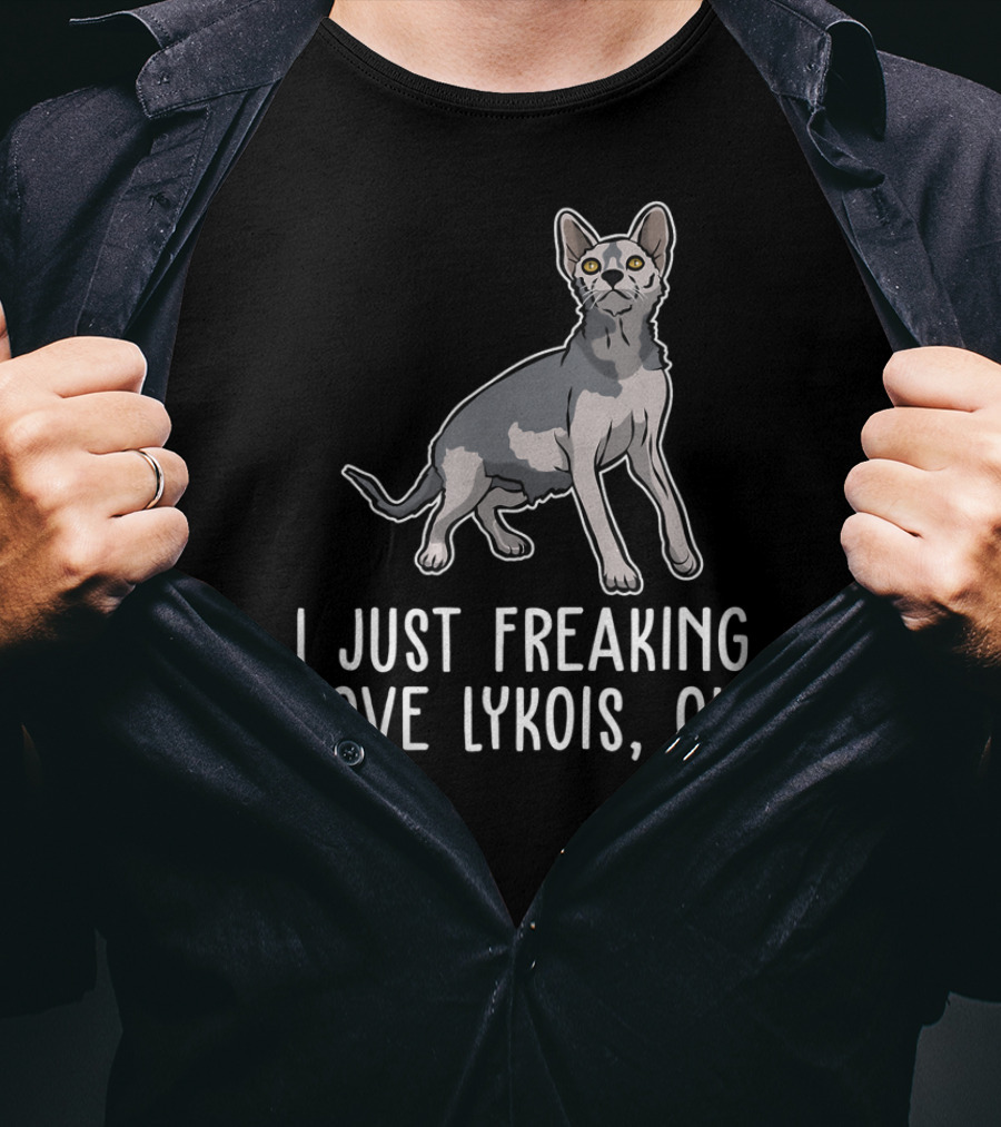 I Just Freaking Love Lykois, OK T-Shirt