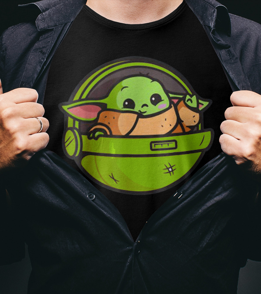 Baby YODA Holiday Fan Club Patrick Day T-Shirt