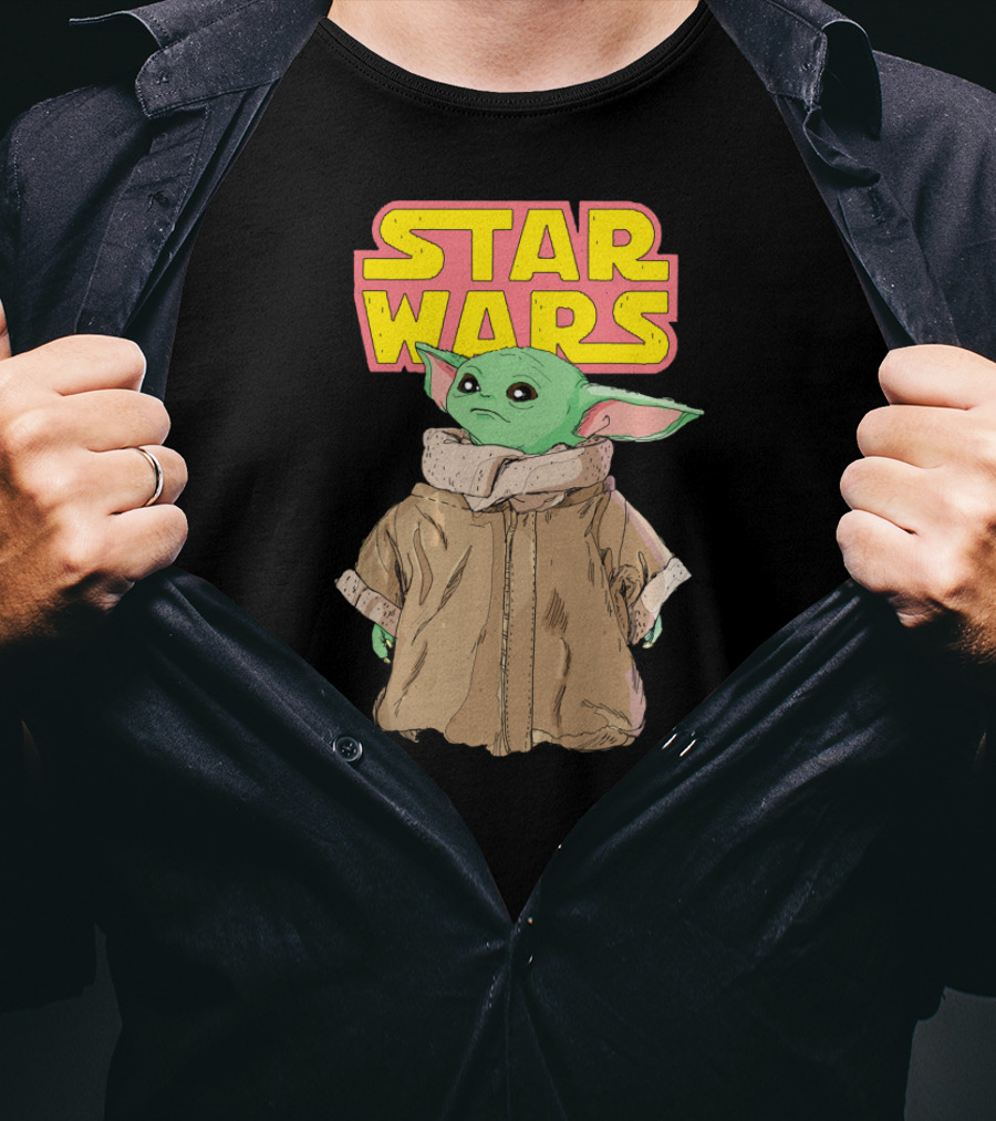 Star Wars The Mandalorian The Child Cute Comic T-Shirt