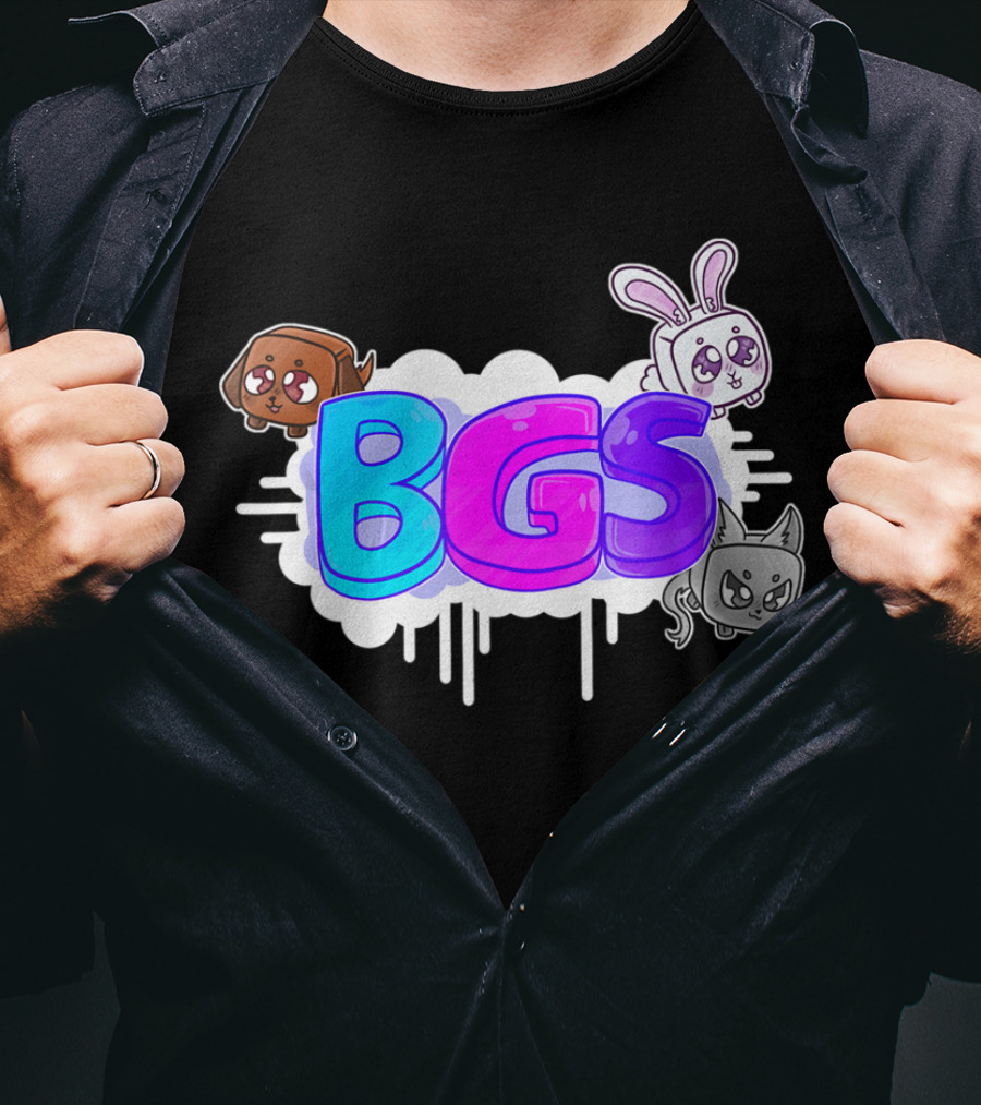 BGS Bubble Gum Simulator Cute Pets T-Shirt