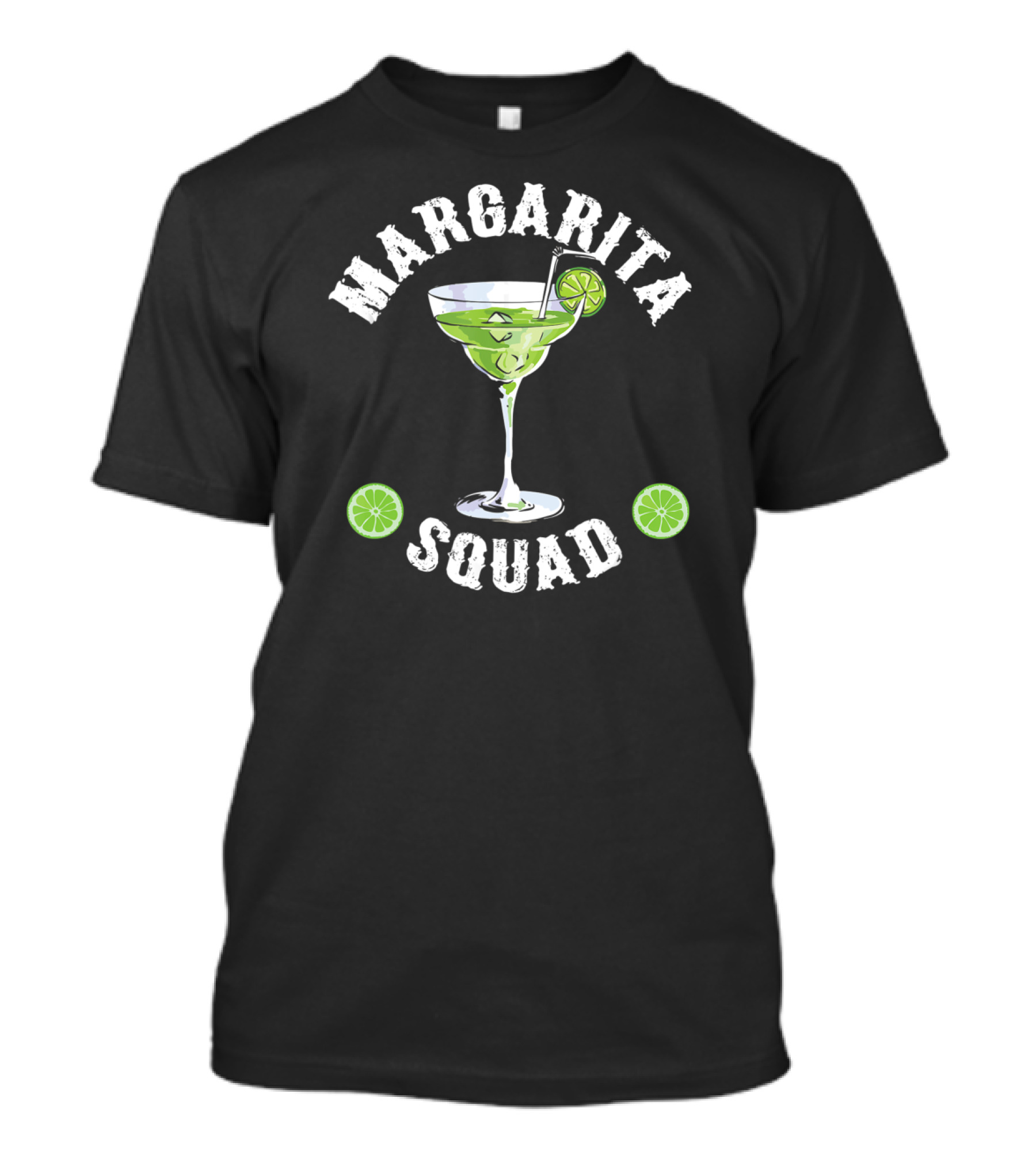 Margarita Squad Lime Drinking Lover Green Cocktail Enthusiast T-Shirt