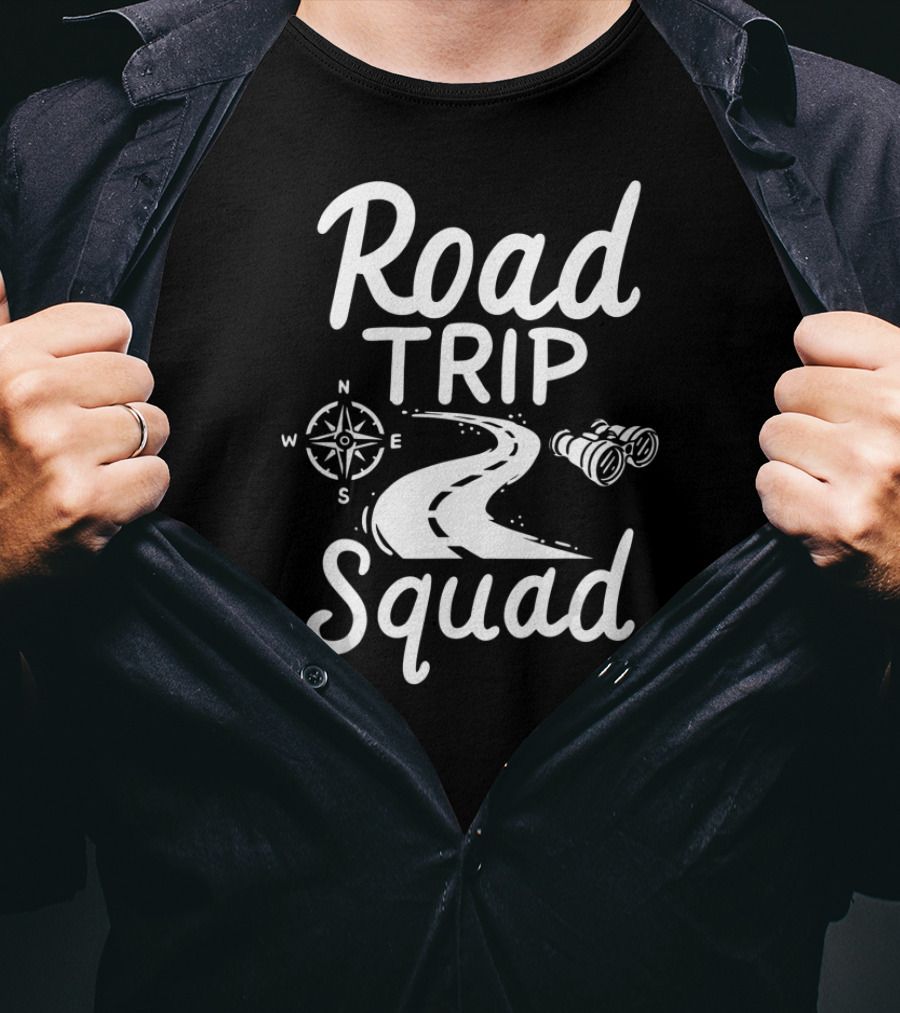 Road Trip Squad Compass Adventure T-Shirt