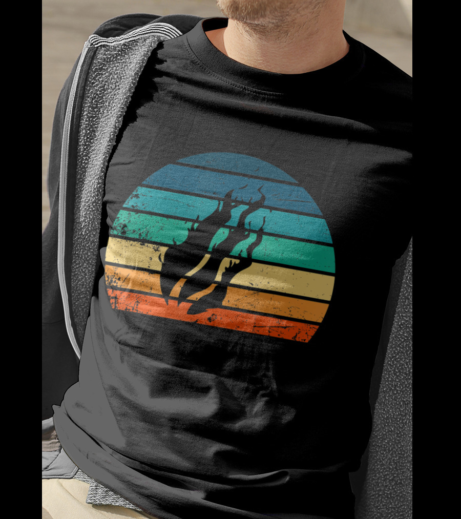 Fire Nation Retro Gamer Stripes T-Shirt