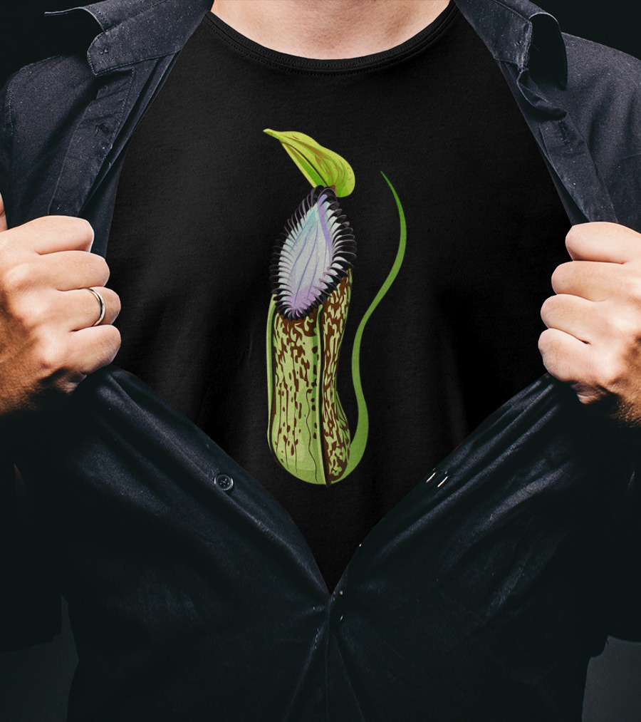 Carnivorous Pitcher Plant Botany Nature T-Shirt