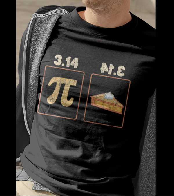 3.14 Pi Symbol Equals Pie 14.3 Pi Day Vintage T-Shirt
