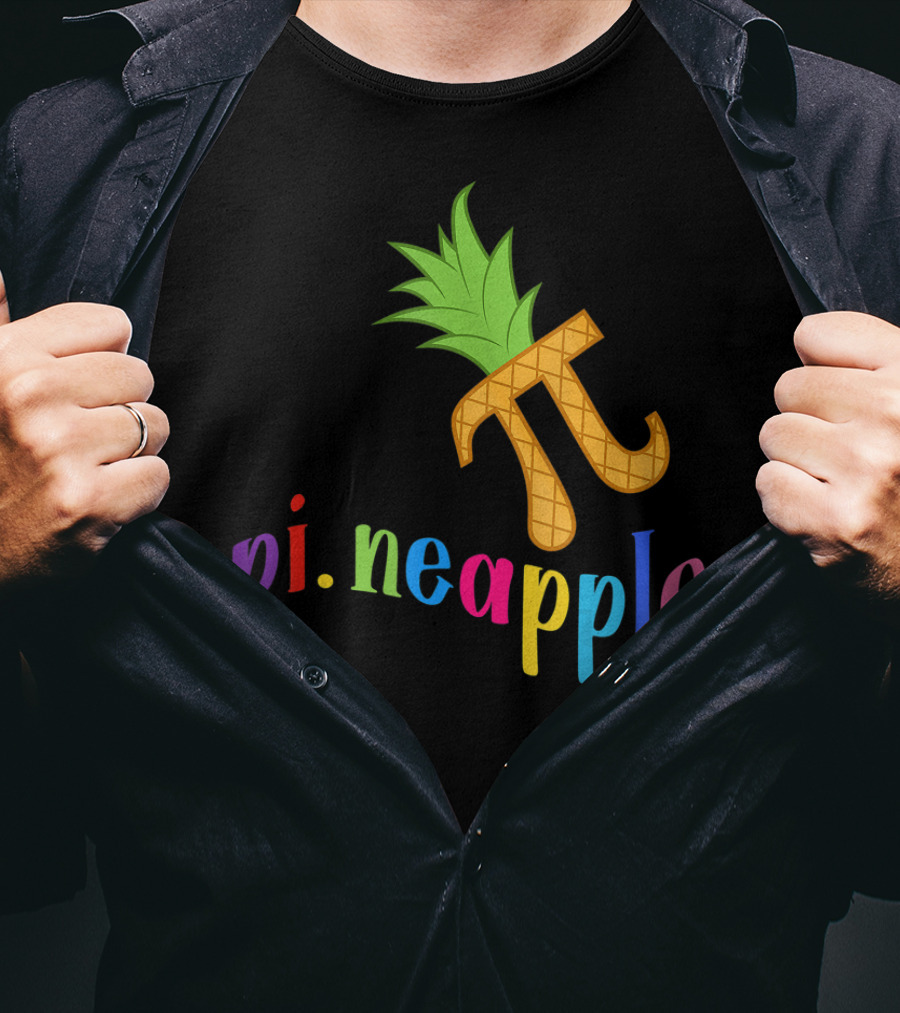 Pi-neapple Cute Pineapple Pi Day T-Shirt