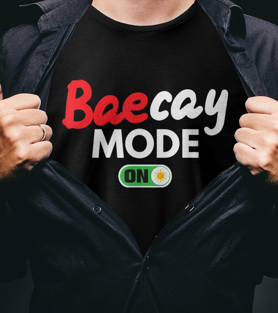 Baecay Mode On Couples Vacation Sun Switch T-Shirt