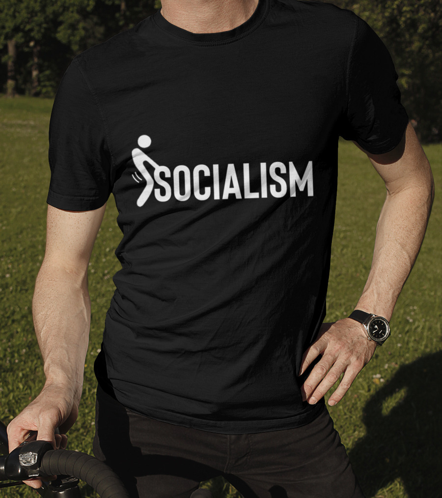 SOCIALISM Stick Figure Humorous T-Shirt