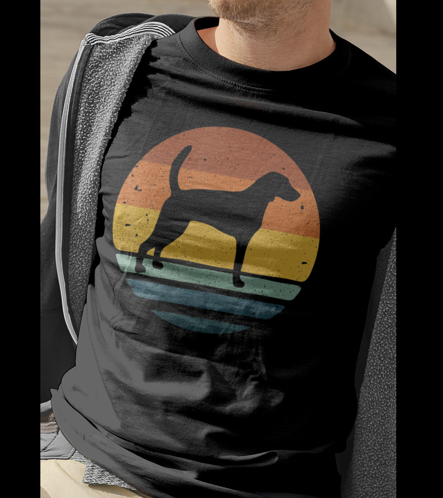 American Foxhound Vintage Sunset T-Shirt