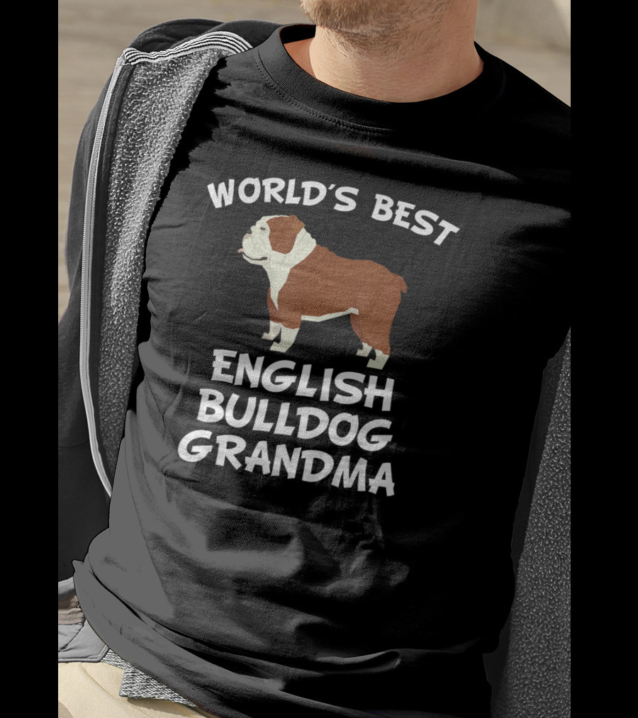 World's Best English Bulldog Grandma T-Shirt