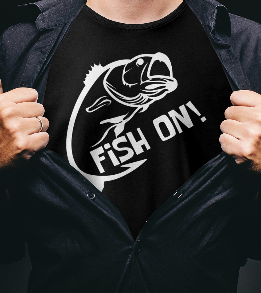 Fish On T-Shirt