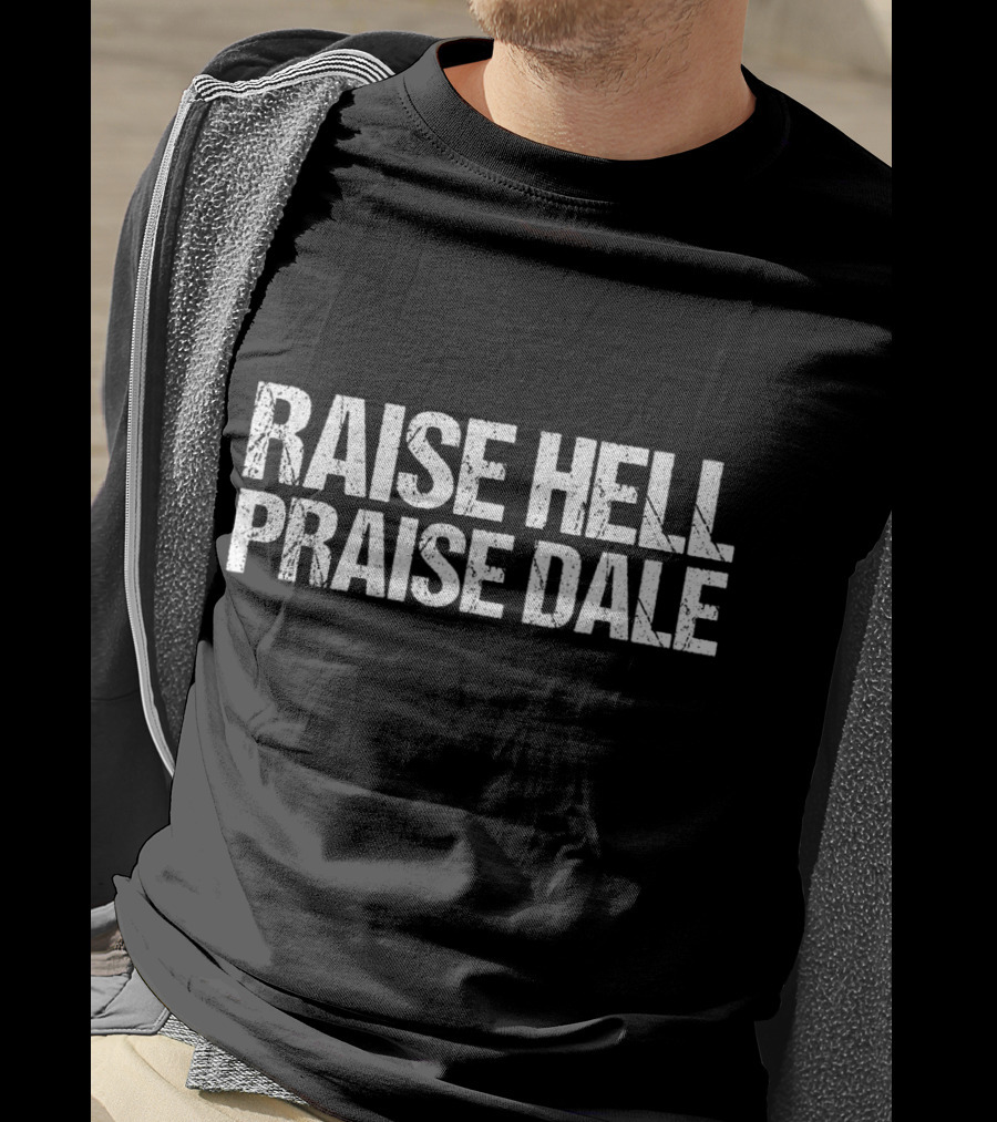 Raise Hell Praise Dale Racing Icon T-Shirt