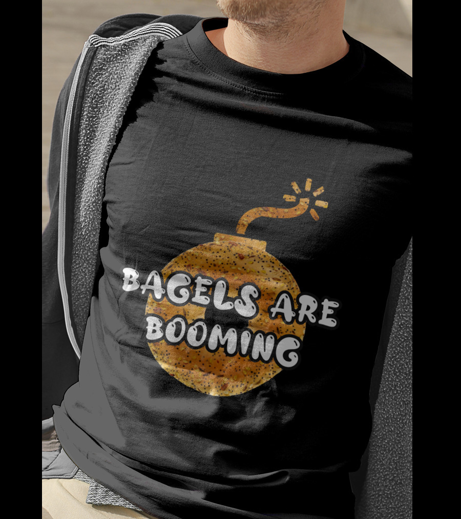 Bagels Are Booming With Donuts Bagel Explosion T-Shirt