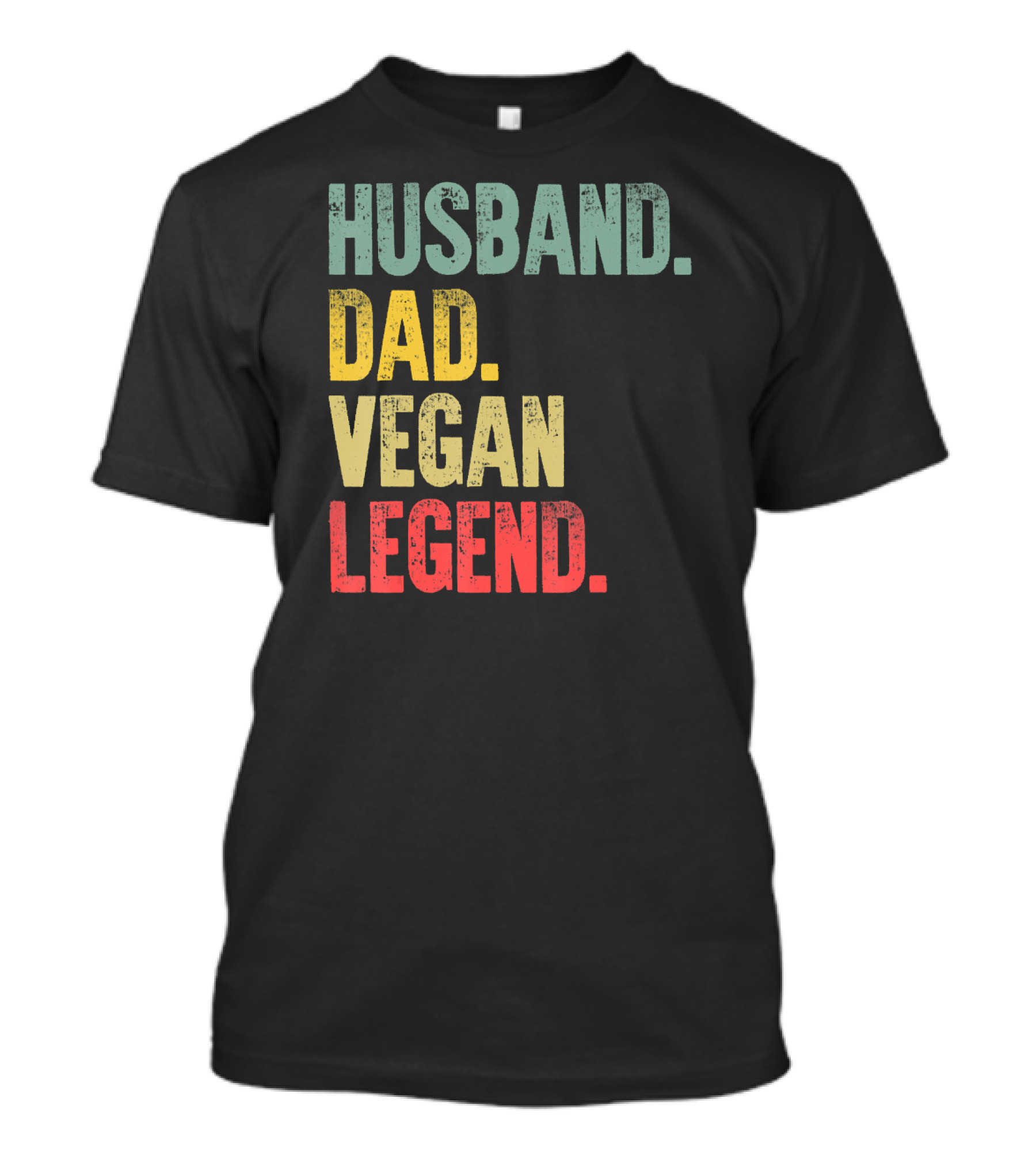 Husband Dad Vegan Legend T-Shirt