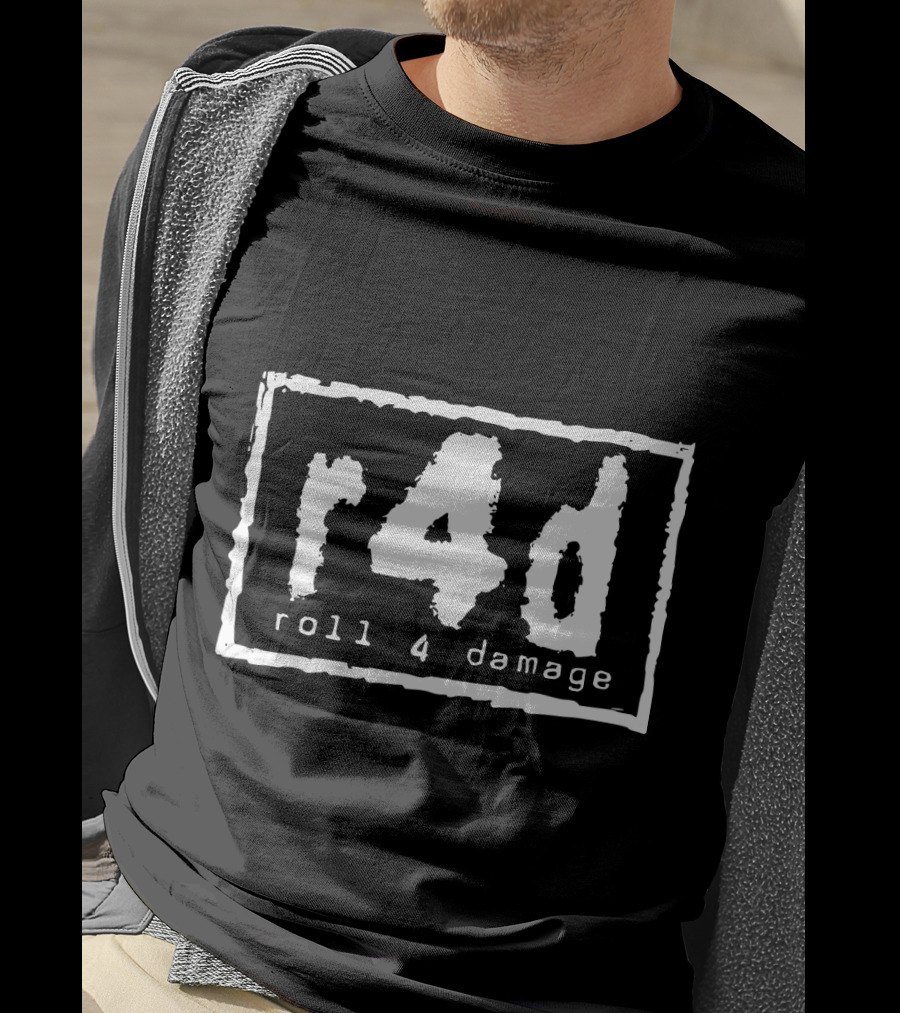 NWO R4D Roll 4 Damage Dnd RPG Roleplay T-Shirt