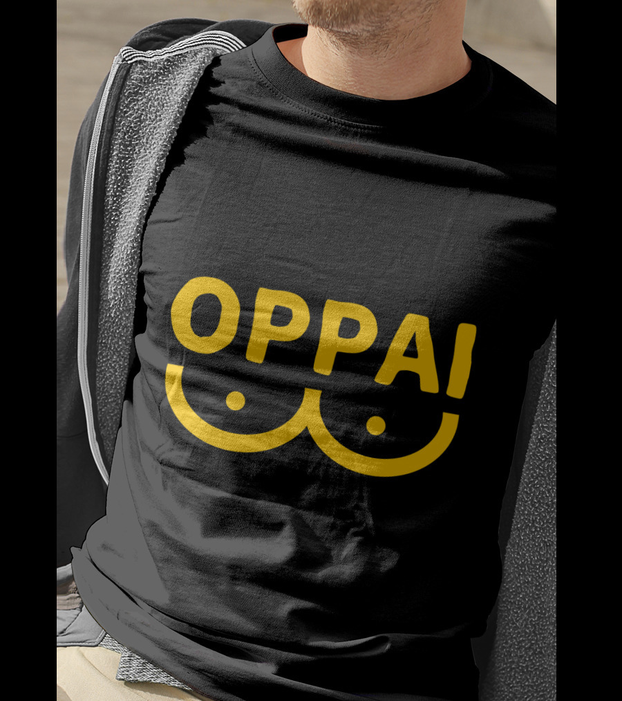 Oppai Saitama One Punch Man Anime Fandom T-Shirt