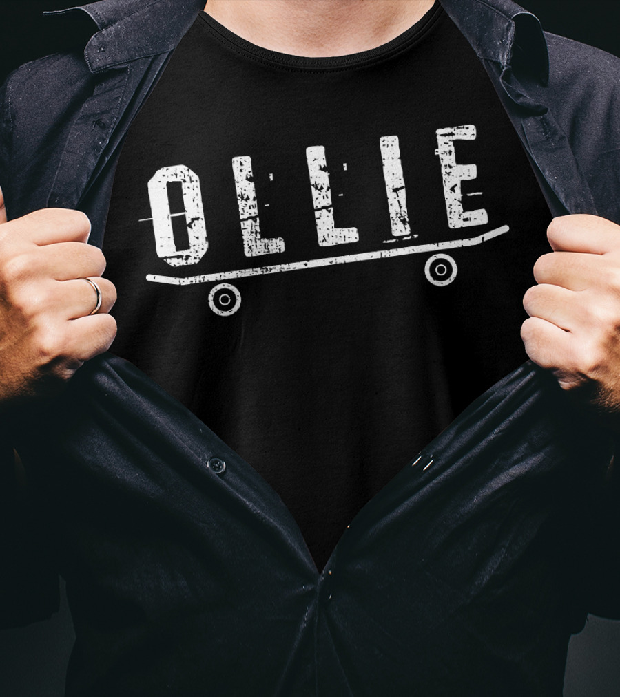 Ollie Skateboard Skateboarder T-Shirt