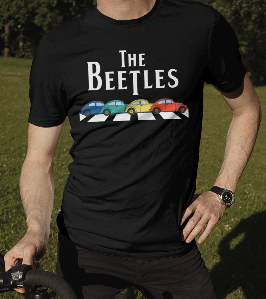 The Beetles Vintage Buggy Cars Abbey Road T-Shirt