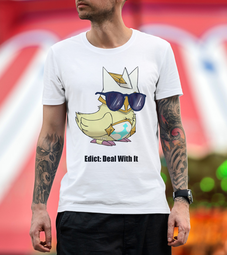 Edict Deal With It Bird Pope Wisdom T-Shirt