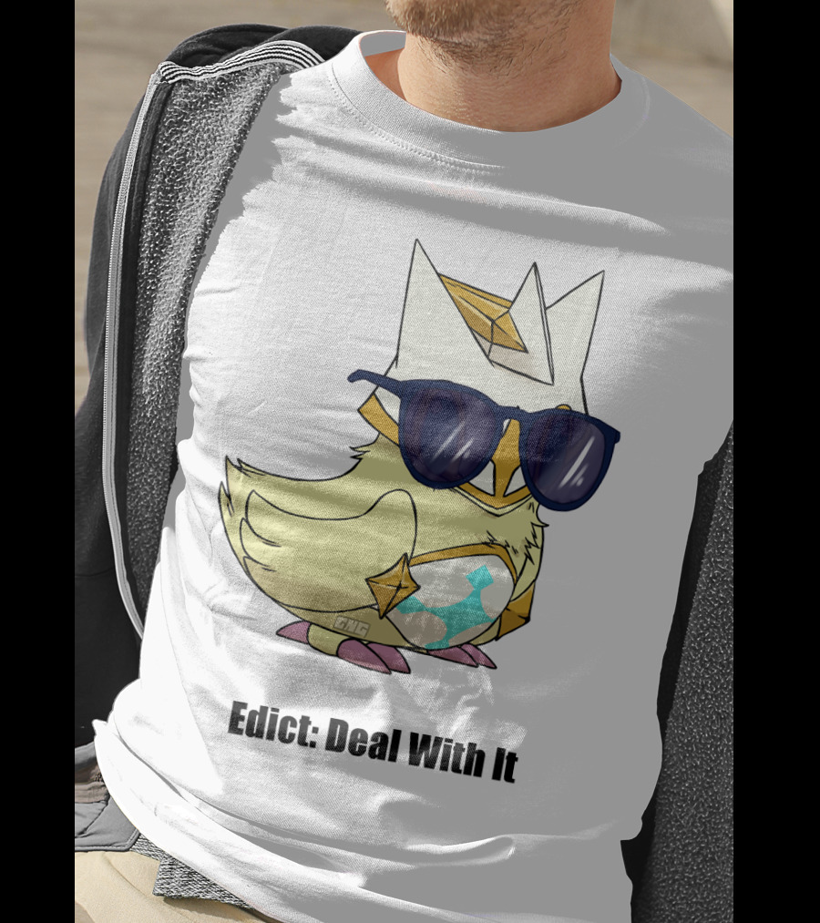 Edict Deal With It Bird Pope Wisdom T-Shirt