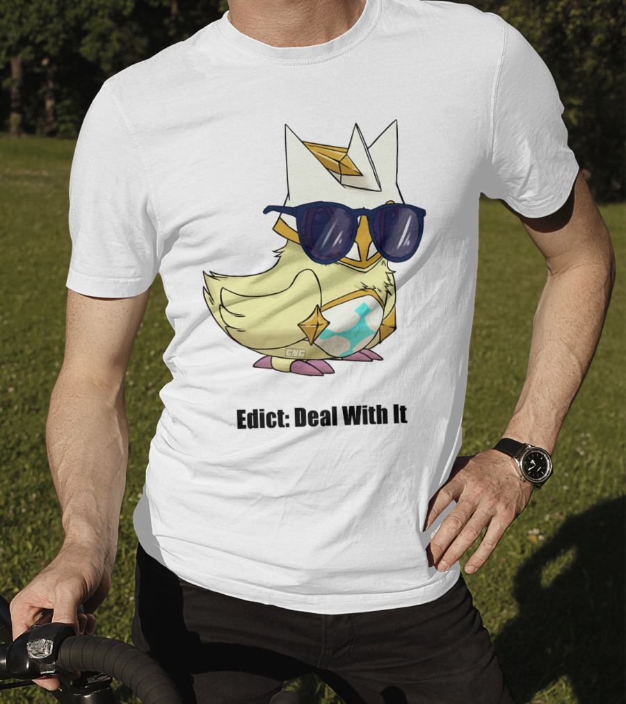 Edict Deal With It Bird Pope Wisdom T-Shirt