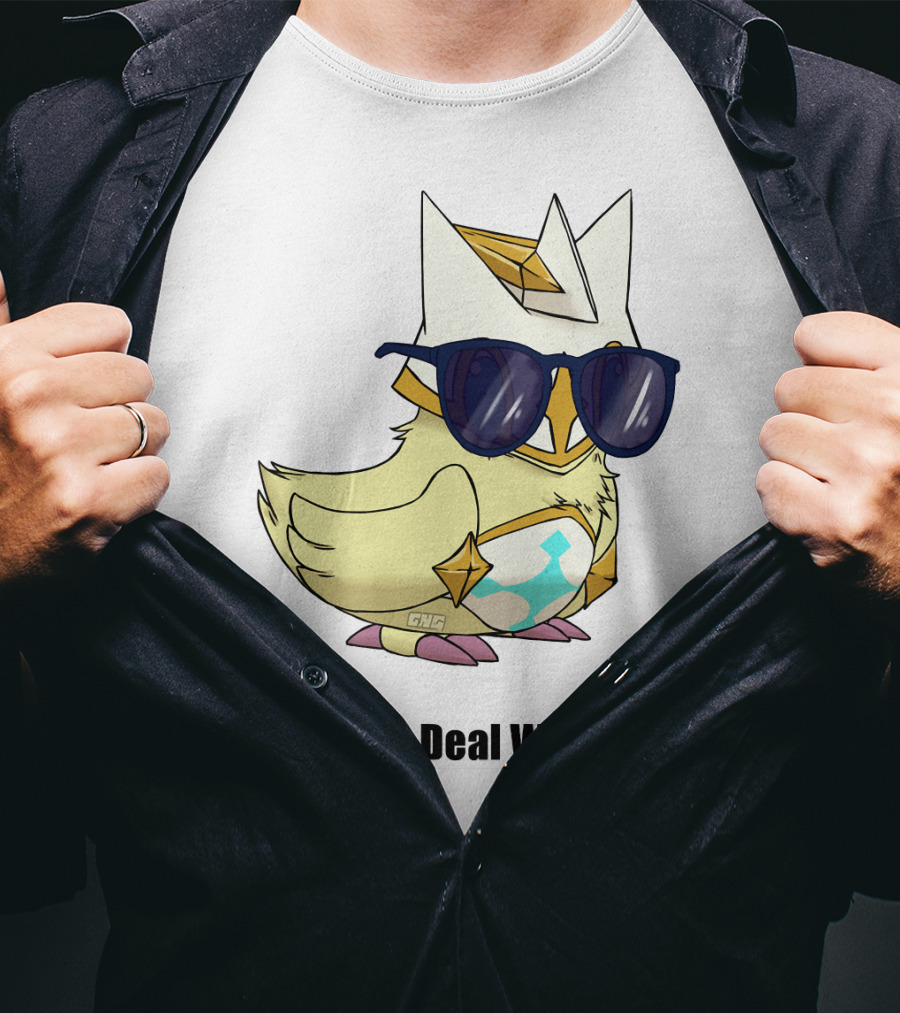 Edict Deal With It Bird Pope Wisdom T-Shirt