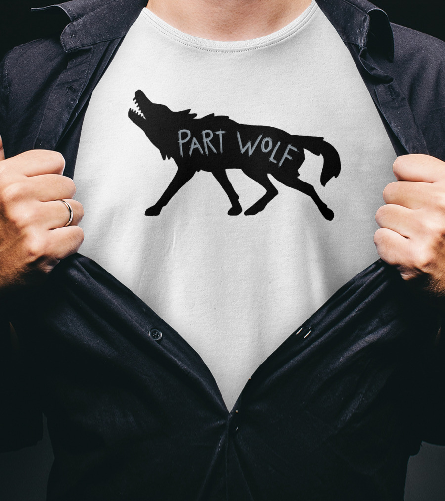PART WOLF Howling Wolf T-Shirt