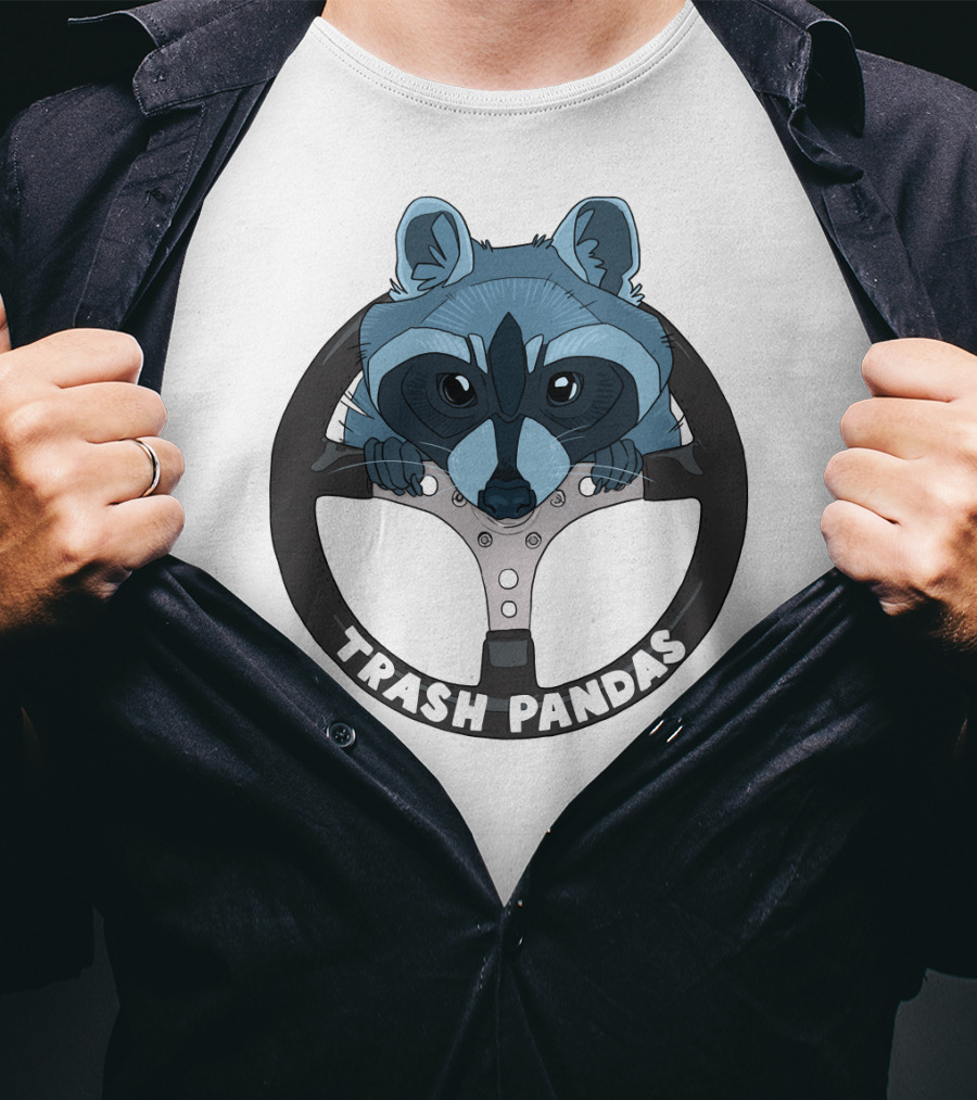 Trash Pandas Steering Wheel Club T-Shirt