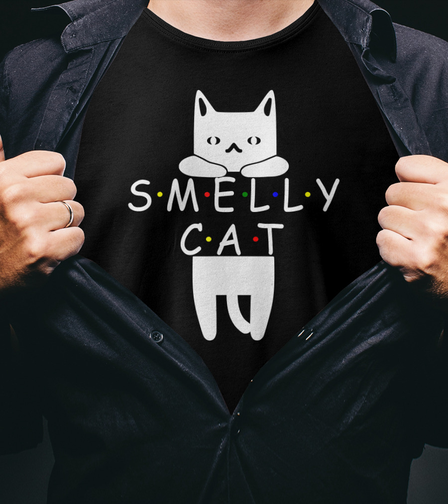 Smelly Cat Funny Lovers Inspired By Iconic Comedy Series T-Shirt