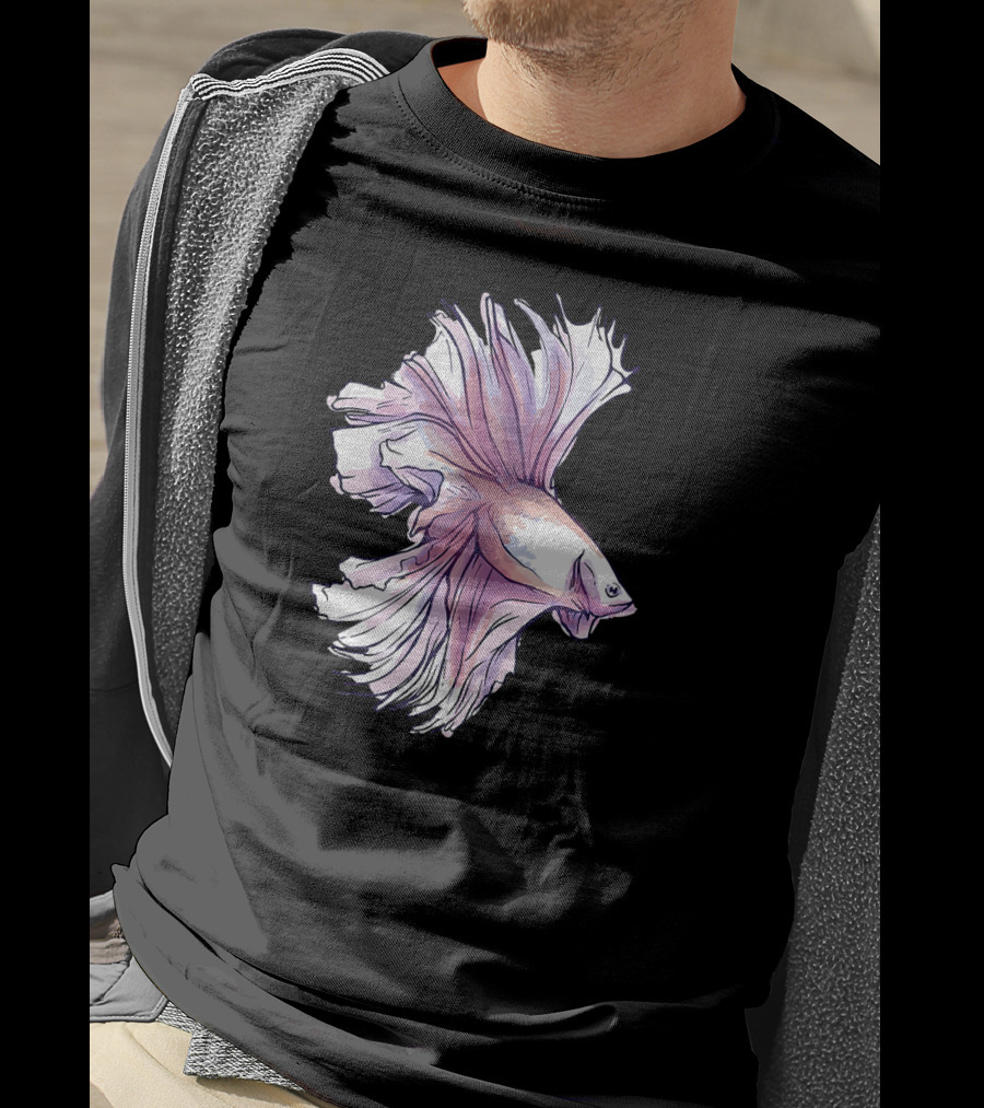 Betta Fish Fighter Aquarium Fighting Fish T-Shirt