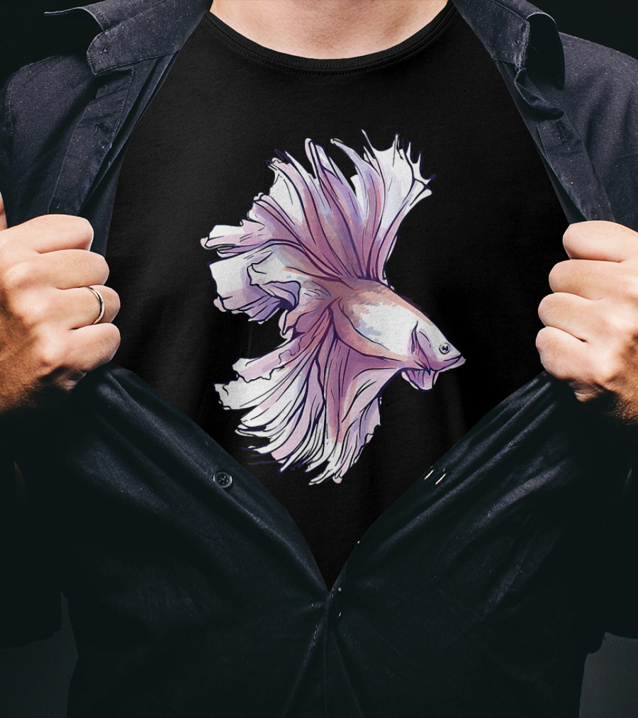 Betta Fish Fighter Aquarium Fighting Fish T-Shirt