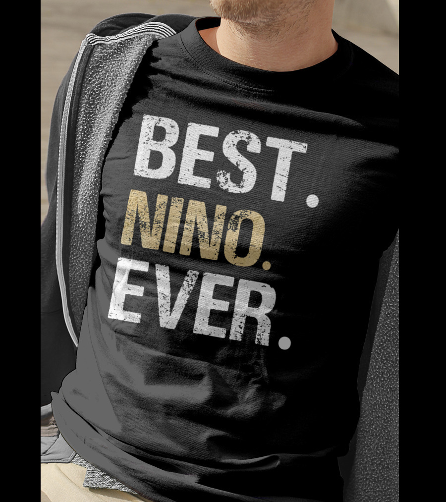 Best Nino Ever Spanish Mexican Godfather Nino Padre Padrino T-Shirt