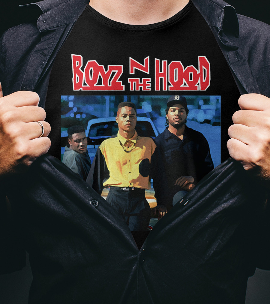 Boyz N The Hood Movie Characters T-Shirt