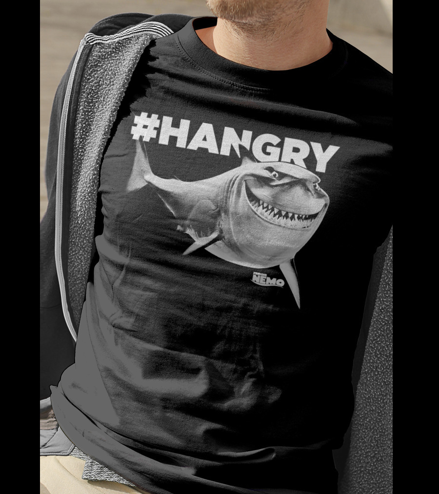Hangry Bruce Disney Pixar Finding Nemo T-Shirt