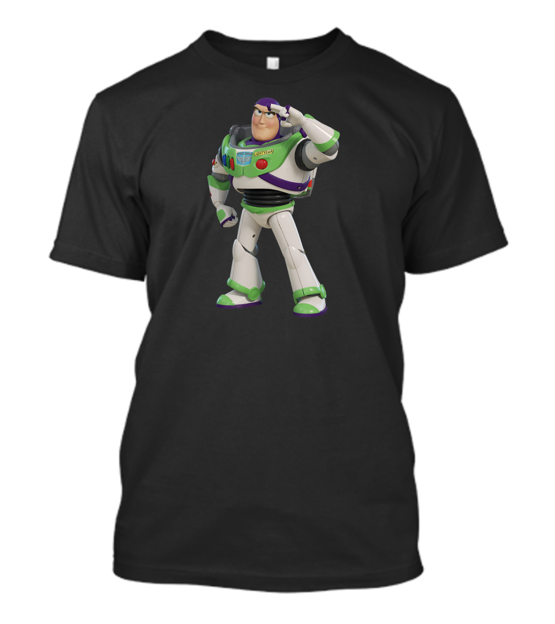 Buzz Lightyear Salute Disney Pixar Toy Story 4 Heroic Pose T-Shirt