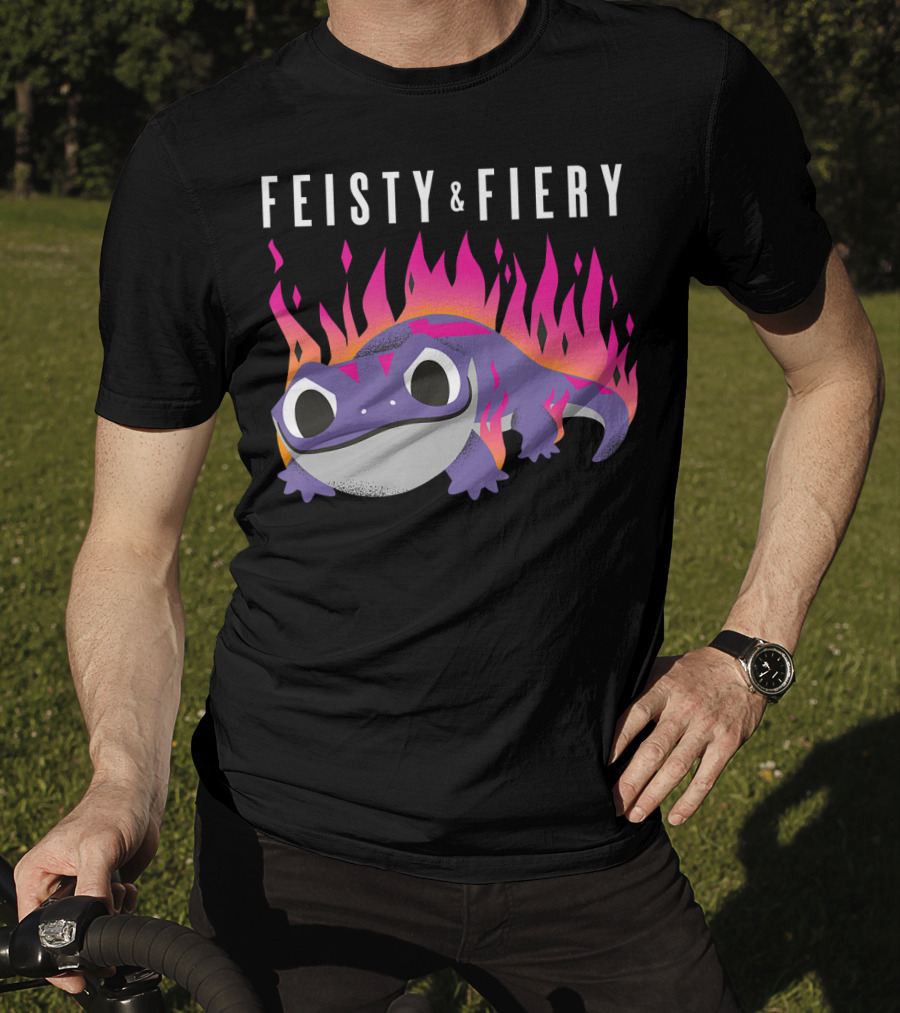 Feisty And Fiery Disney Frozen 2 Bruni Salamander T-Shirt
