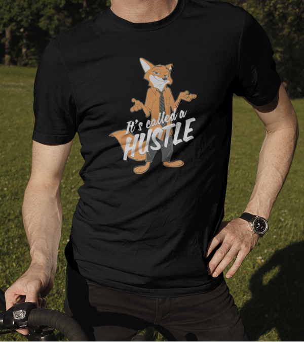 Disney Zootopia Nick Wilde It's Called A Hustle T-Shirt