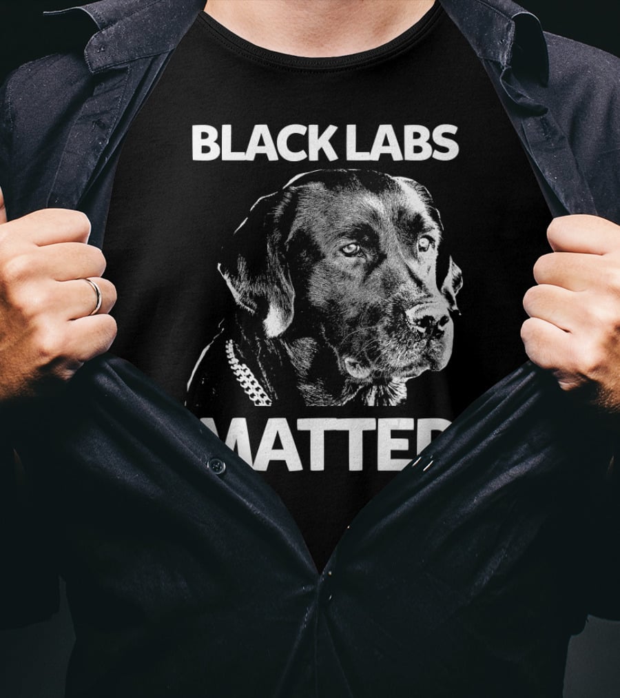 Black Labs Matter Labrador T-Shirt