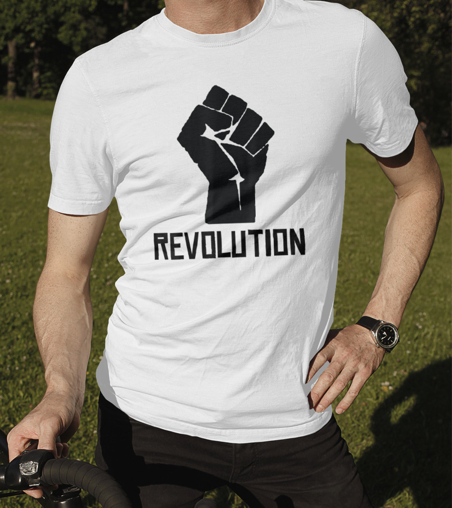 African Black Pride Political Revolution Fist T-Shirt