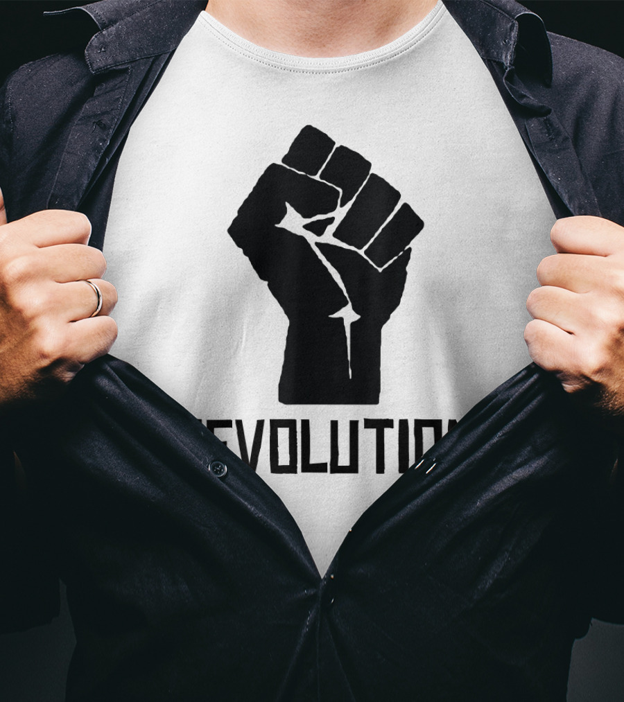 African Black Pride Political Revolution Fist T-Shirt