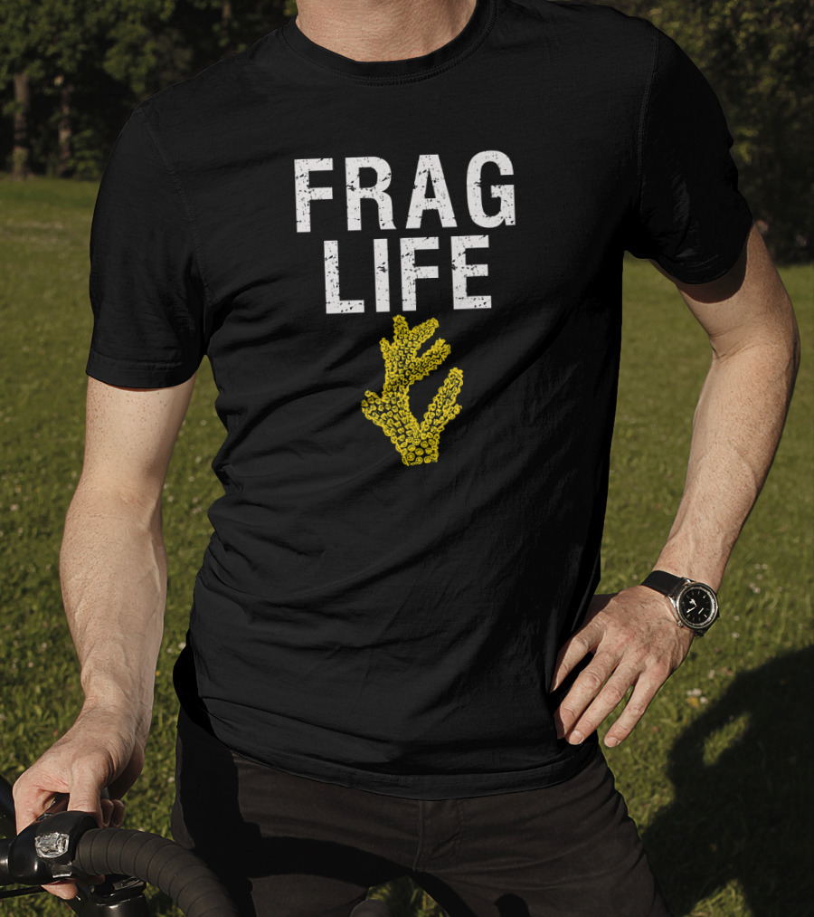Frag Life Coral Reef Aquarium Fish T-Shirt