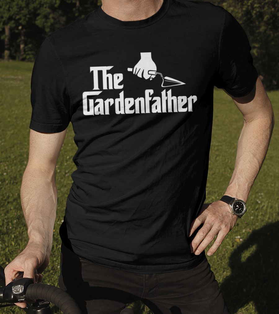 The Gardenfather Gardening Trowel Logo Iconic T-Shirt