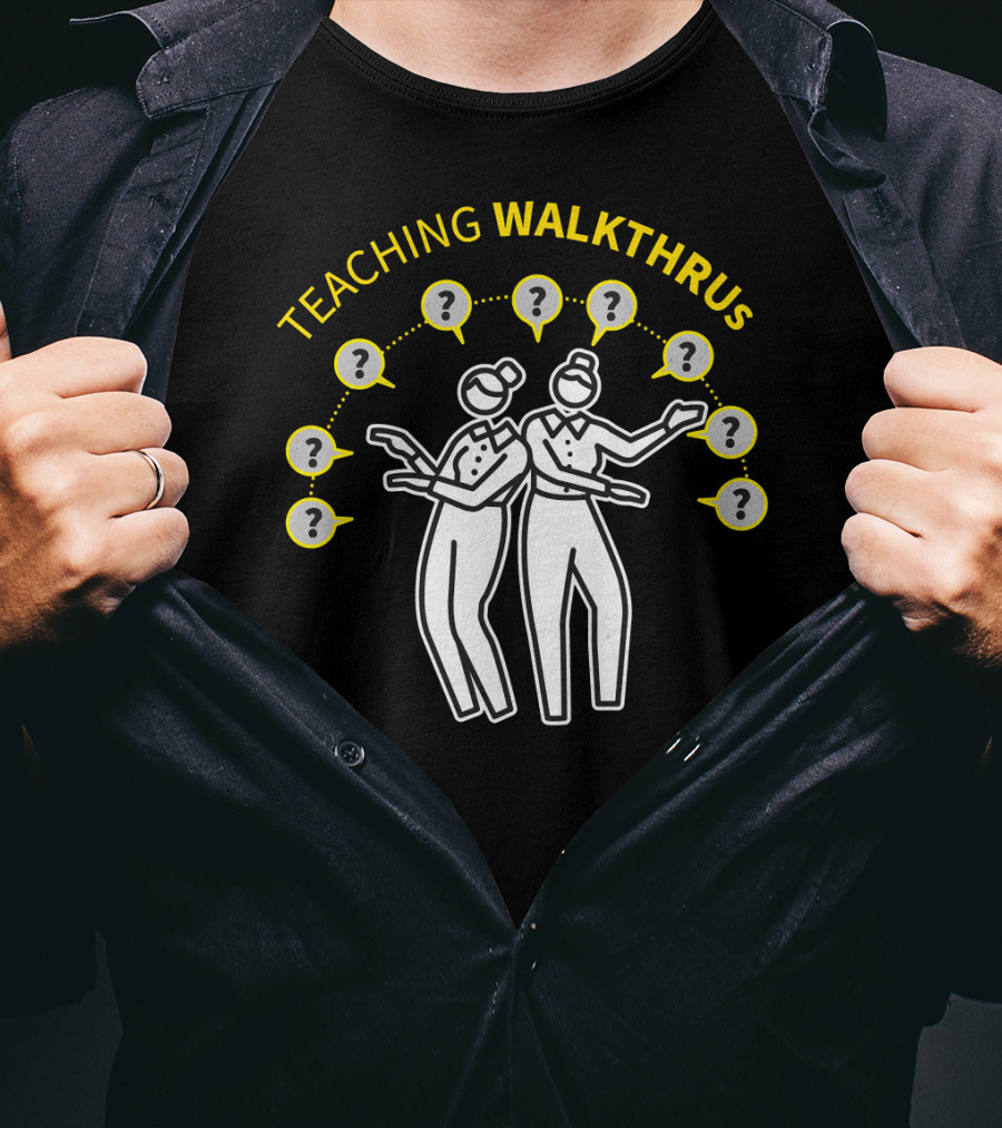 Teaching WalkThrus 6 Dancing Figures T-Shirt