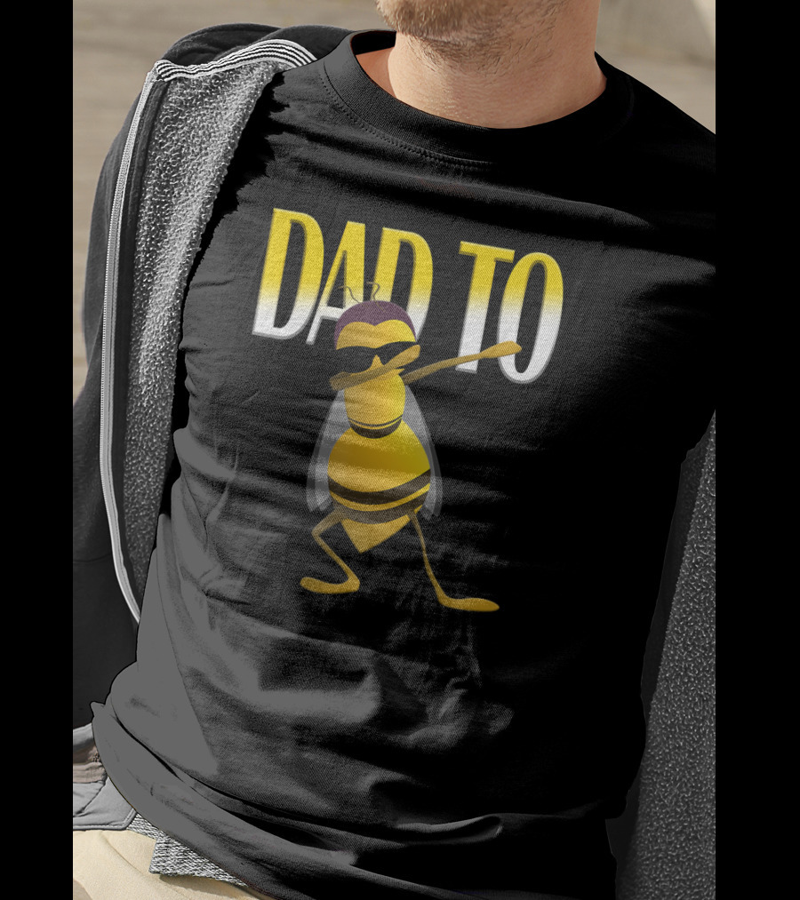 Dad To Be Dabbing Bee T-Shirt