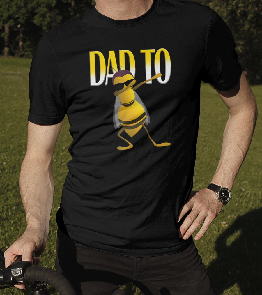 Dad To Be Dabbing Bee T-Shirt