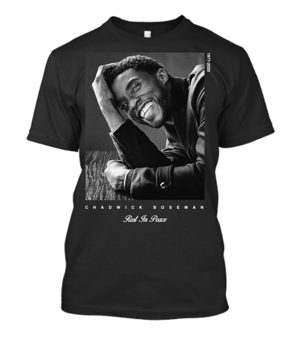 Chadwick Boseman Rest In Peace 1977-2020 T-Shirt