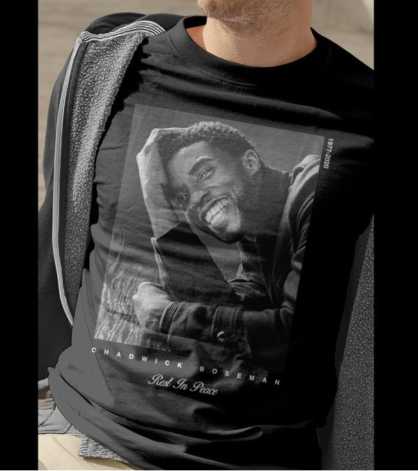 Chadwick Boseman Rest In Peace 1977-2020 T-Shirt