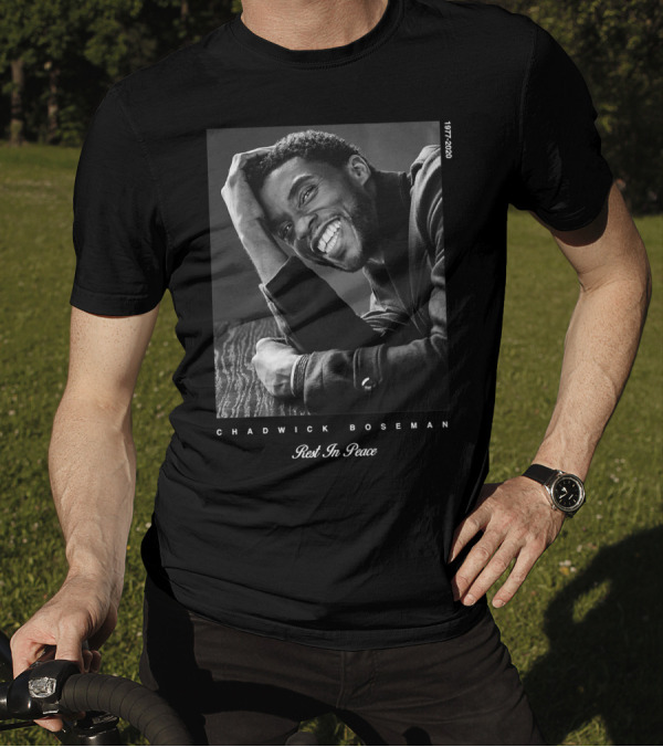 Chadwick Boseman Rest In Peace 1977-2020 T-Shirt